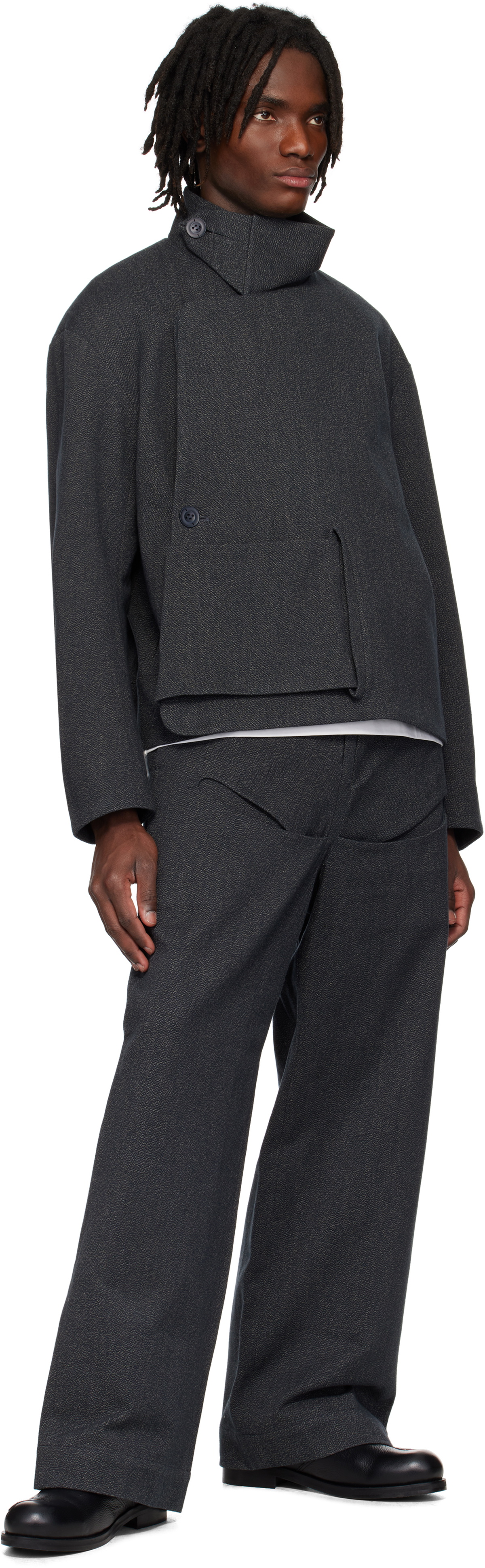 pet-tree-kor Navy Dommus Trousers