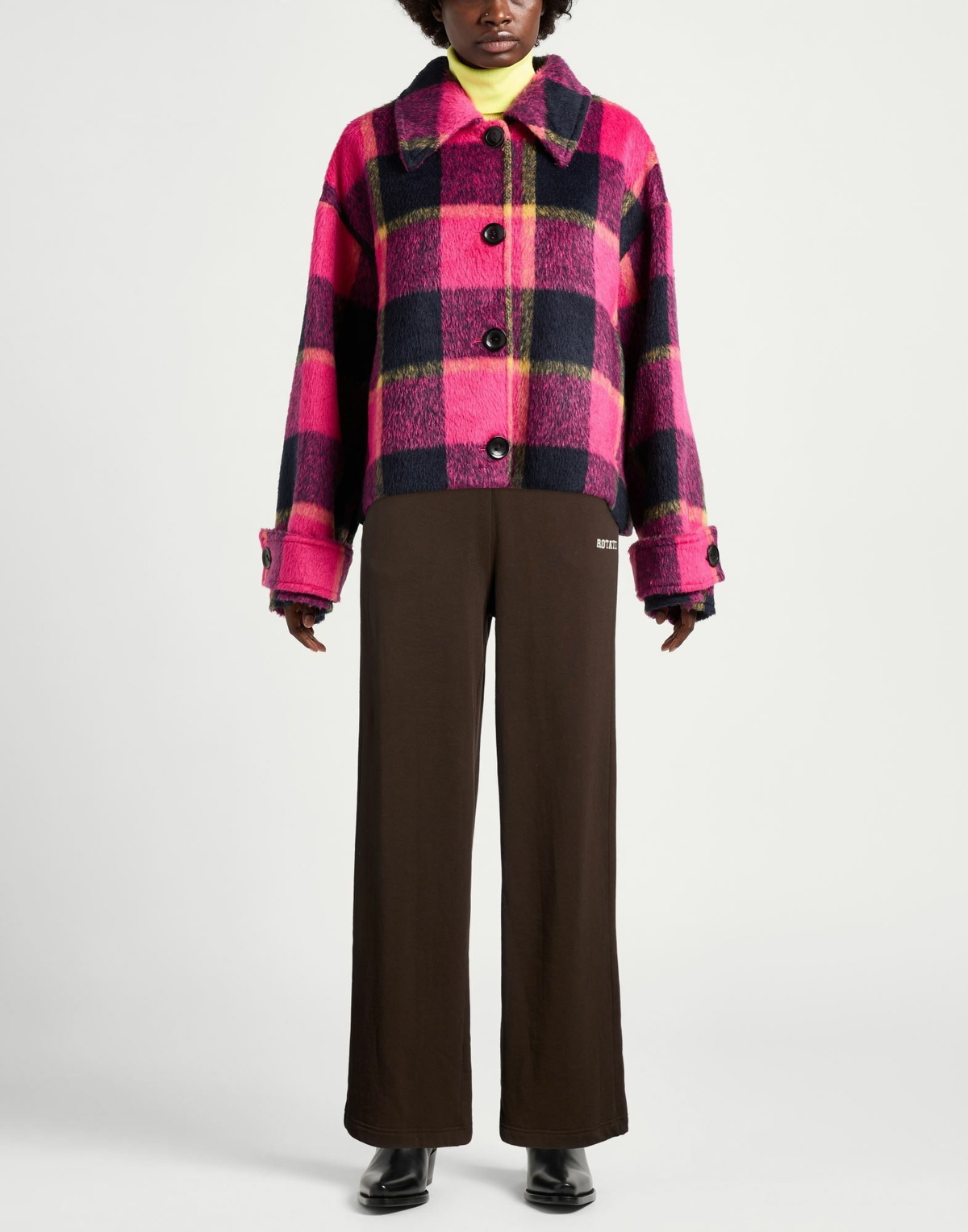 Rotate Birger Christensen Womens Pants Chocolate in Brown