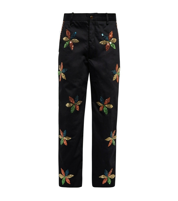 Photo: Bode - Flower sequined pants