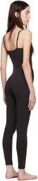 SKIMS Black Outdoor Cami Jumpsuit