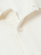 TOM FORD - Slim-Fit Cashmere and Silk-Blend Polo Shirt - Neutrals