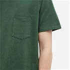 The Real McCoy's Men's The Real McCoys Joe McCoy Pocket T-Shirt in Forest