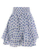 MC2 Saint Barth Eivissa - Miniskirt With Ruffles