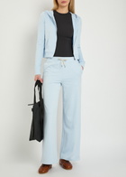 Vuori Halo Essential Wide-leg Jersey Sweatpants Light Blue