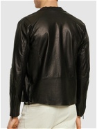 GIORGIO BRATO - Natural Leather Biker Jacket