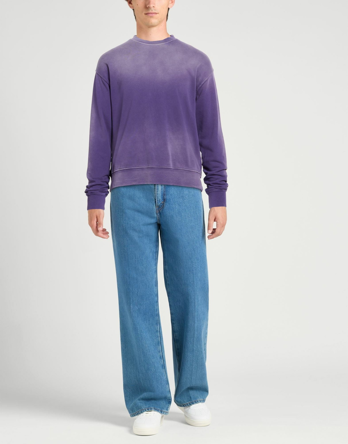 Barena Mens Sweatshirt in Purple