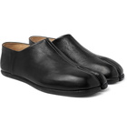 Maison Margiela - Tabi Collapsible-Heel Split-Toe Leather Loafers - Men - Black