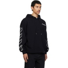 Off-White Black Type Machine Arrow Hoodie