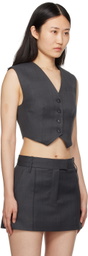 CAMILLA AND MARC Gray Atlanta Vest