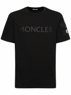 MONCLER - Logo Cotton Jersey T-shirt W/ Pocket