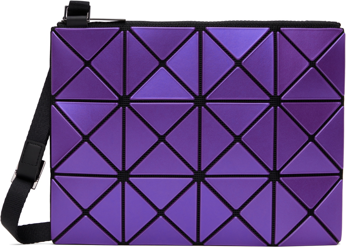 BAOBAO ISSEY MIYAKE バオバオ ルーセントメタリック パープル BAO BAO ISSEY MIYAKE Purple Lucent Metallic Bag Bao Bao