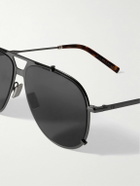 Dior Eyewear - DiorBlackSuit A3U Aviator-Style Metal Sunglasses