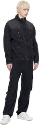 Isabel Marant Black Telore Cargo Pants