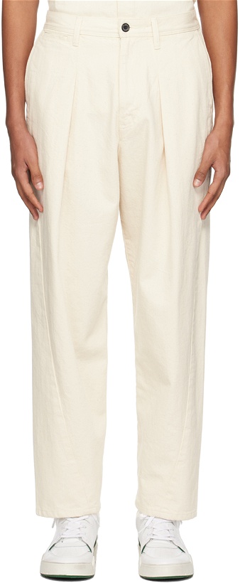 Photo: rito structure Off-White Pleated Jeans