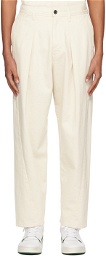 rito structure Off-White Pleated Jeans