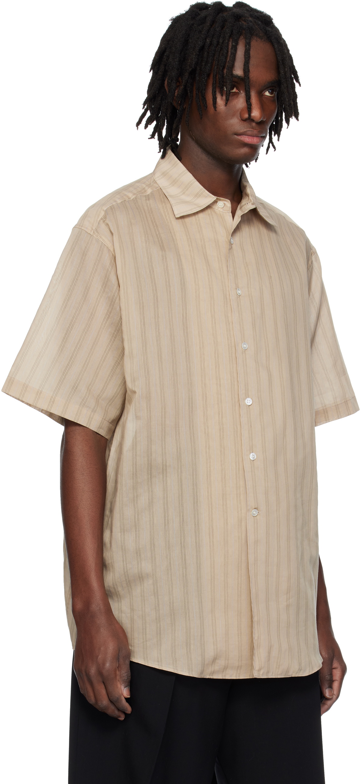 SOSHIOTSUKI Beige Vintage Lawn Shirt SOSHIOTSUKI