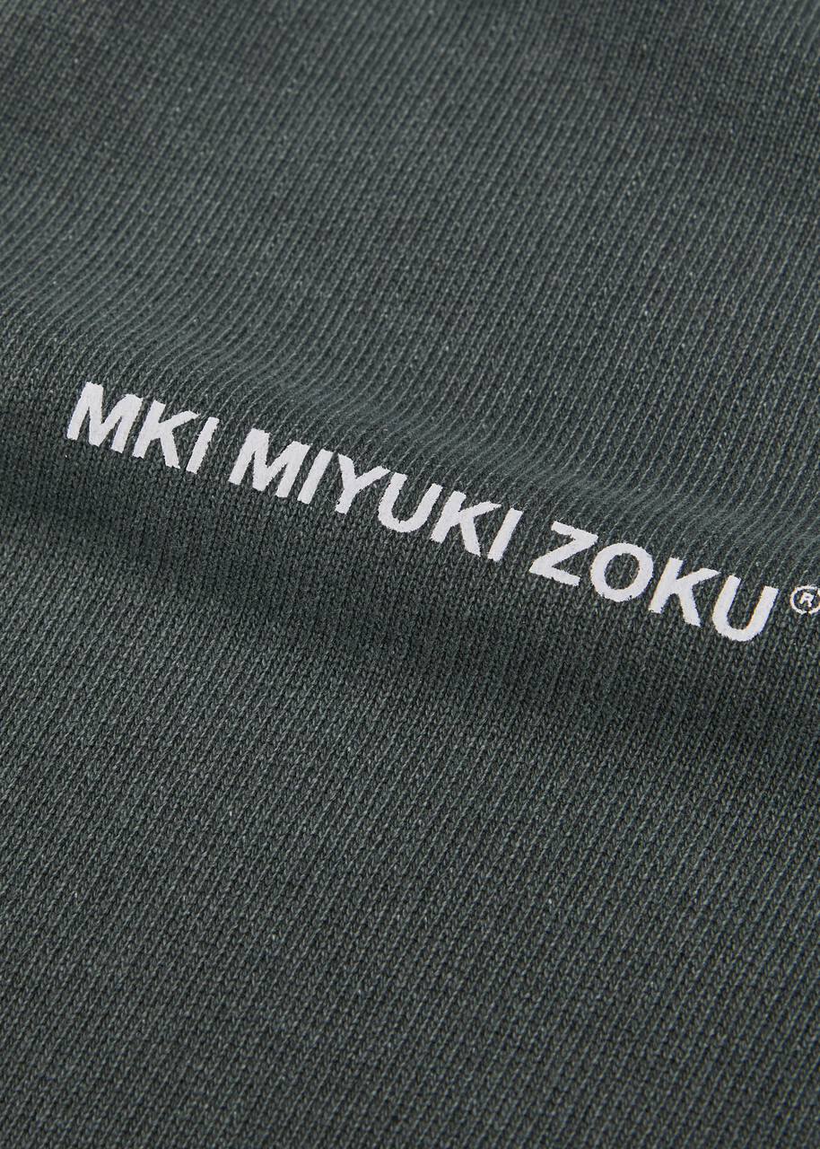 Mki Miyuki Zoku Uniform Hooded Cotton-blend Sweatshirt Black Other
