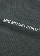 Mki Miyuki Zoku Uniform Hooded Cotton-blend Sweatshirt Black Other