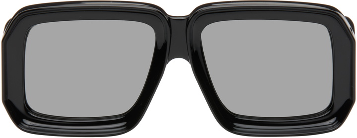 Photo: LOEWE Black Paula's Ibiza Dive In Mask Sunglasses