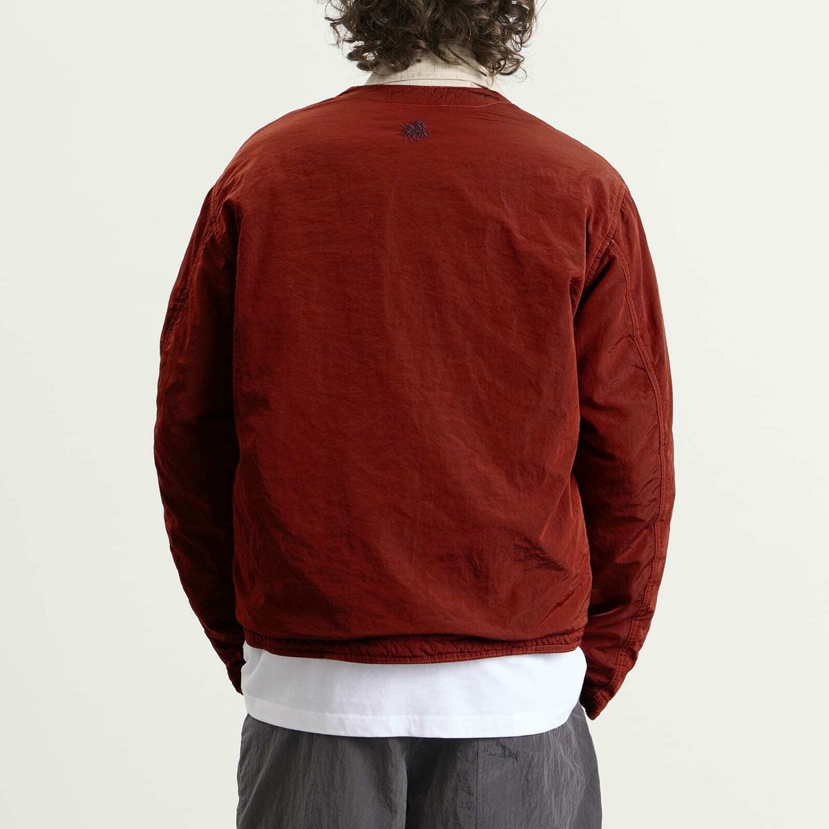 Ranra Men's Ascender Canvas Nylon Jacket in Cherry Mahogany