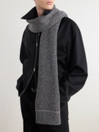 Gabriela Hearst - Stanza Logo-Appliquéd Cashmere Scarf