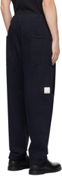 Emporio Armani Navy Loose-Fit Jeans
