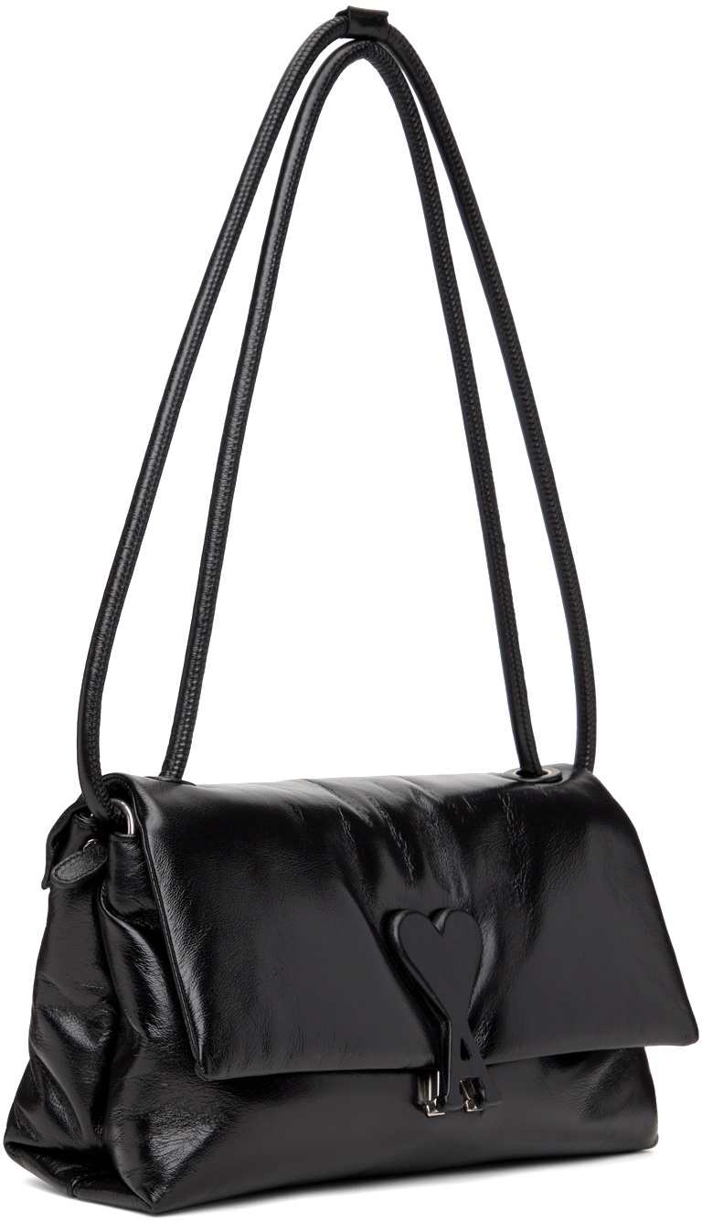 AMI Paris Black Voulez-Vous Bag AMI