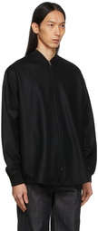 Jil Sander Black Wool Lightweight Jacket