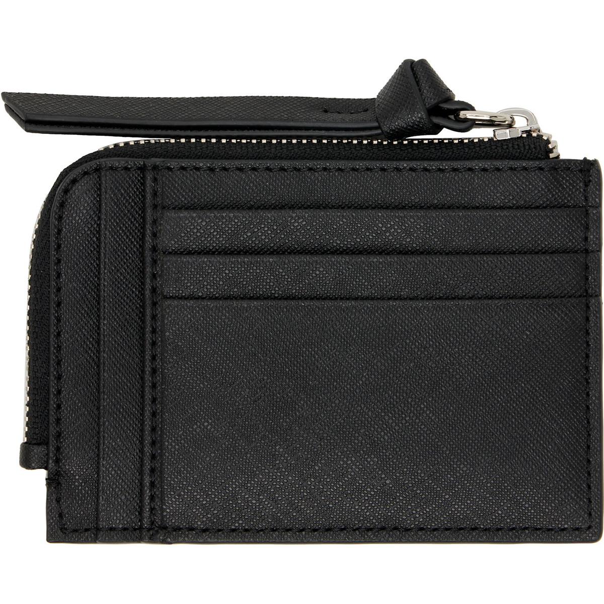 Vivienne Westwood Black Zip Card Holder