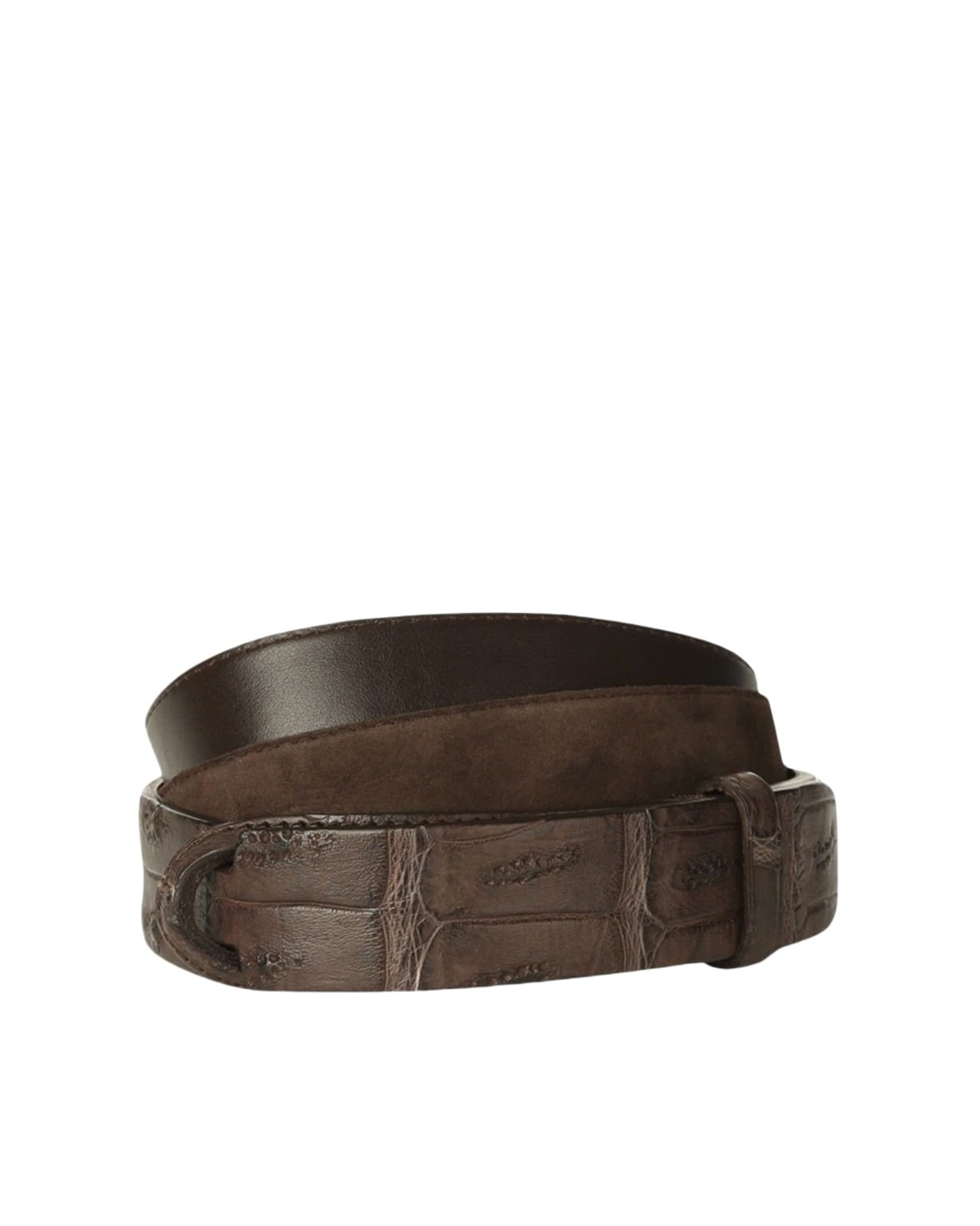 Orciani Camoscio Cocco Crocodile Suede