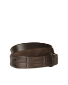 Orciani Camoscio Cocco Crocodile Suede