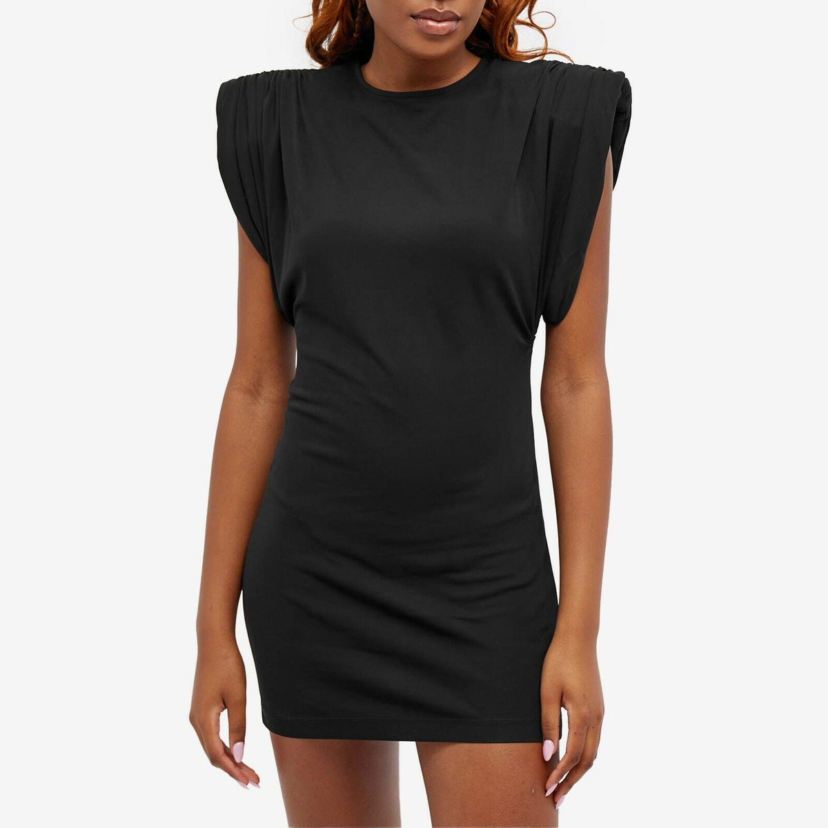 Wardrobe.nyc Women's Sheath Mini Dress in Black WARDROBE.NYC
