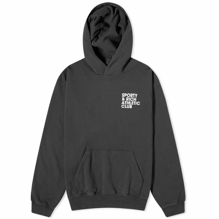 Photo: Sporty & Rich Exercise Often Hoodie in Faded Black