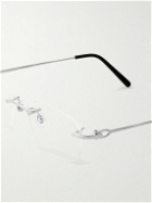 Cartier Eyewear - Rimless Silver-Tone Optical Glasses