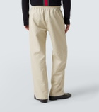 Gucci GG cotton canvas straight pants