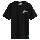 Pexwear Men's Italic Logo T-Shirt in Black