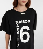 MM6 Maison Margiela Logo cotton jersey T-shirt