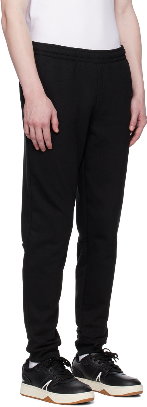 Lacoste Black Tapered Lounge Pants Lacoste