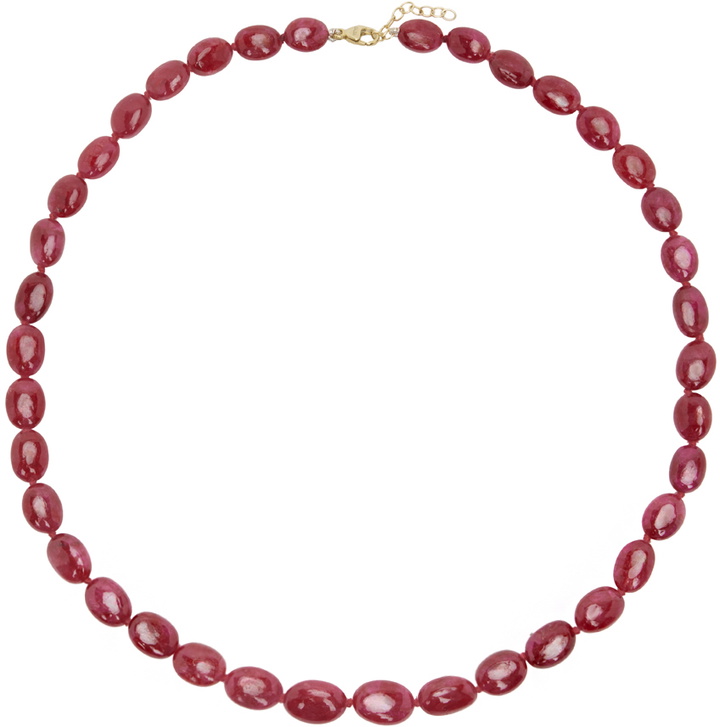 Photo: JIA JIA Red Arizona Ruby Candy Necklace