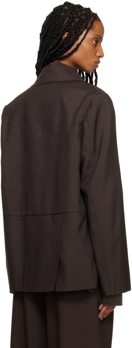 16Arlington SSENSE Exclusive Brown Willa Blazer