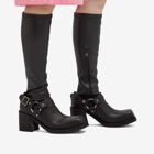 Acne Studios Women's Biker Boot in Black