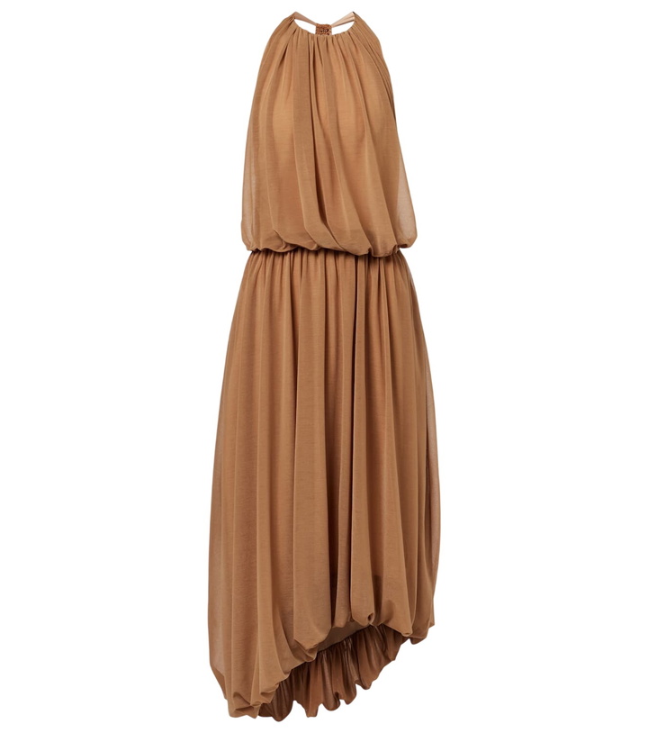 Photo: Xu Zhi Gathered open-back midi dress