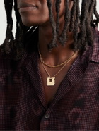 Luis Morais - Bag Clip Gold Pendant Necklace
