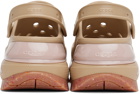 Crocs Beige Mega Crush Clogs