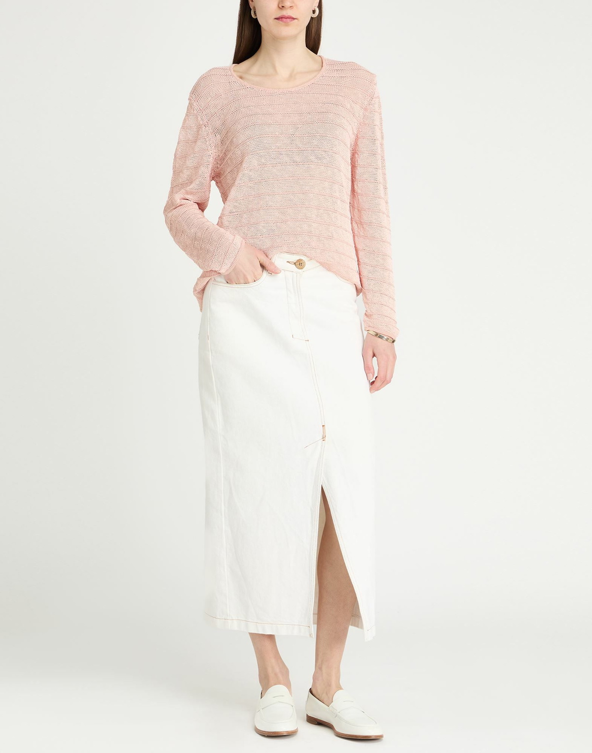 Crossley Womens Sweater Blush