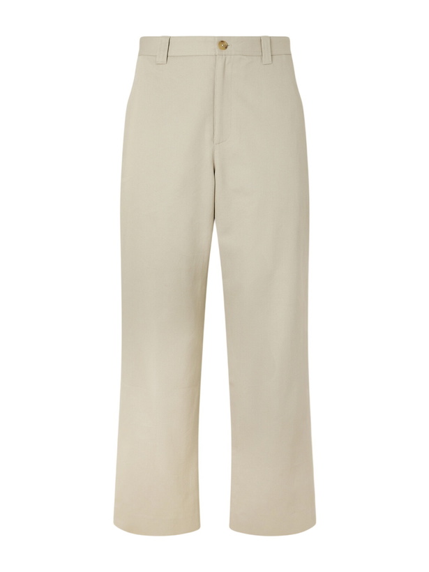 Photo: Aimé Leon Dore - Straight-Leg Cotton-Canvas Trousers - Neutrals