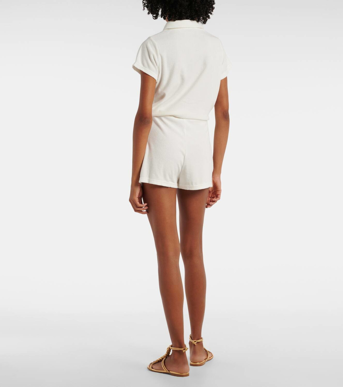 Melissa Odabash Cheryl cotton-blend jumpsuit