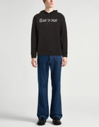 Barbour Mens Sweatshirt in Black