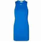 Off-White Women's Sleek Rowing Dress in Blue
