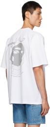 BAPE White Reflective T-Shirt